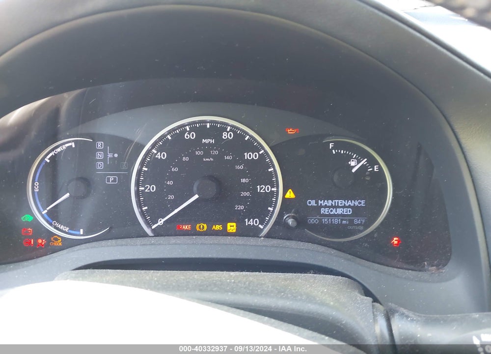 2012 LEXUS CT 200H PREMIUM VIN: JTHKD5BH5C2122129