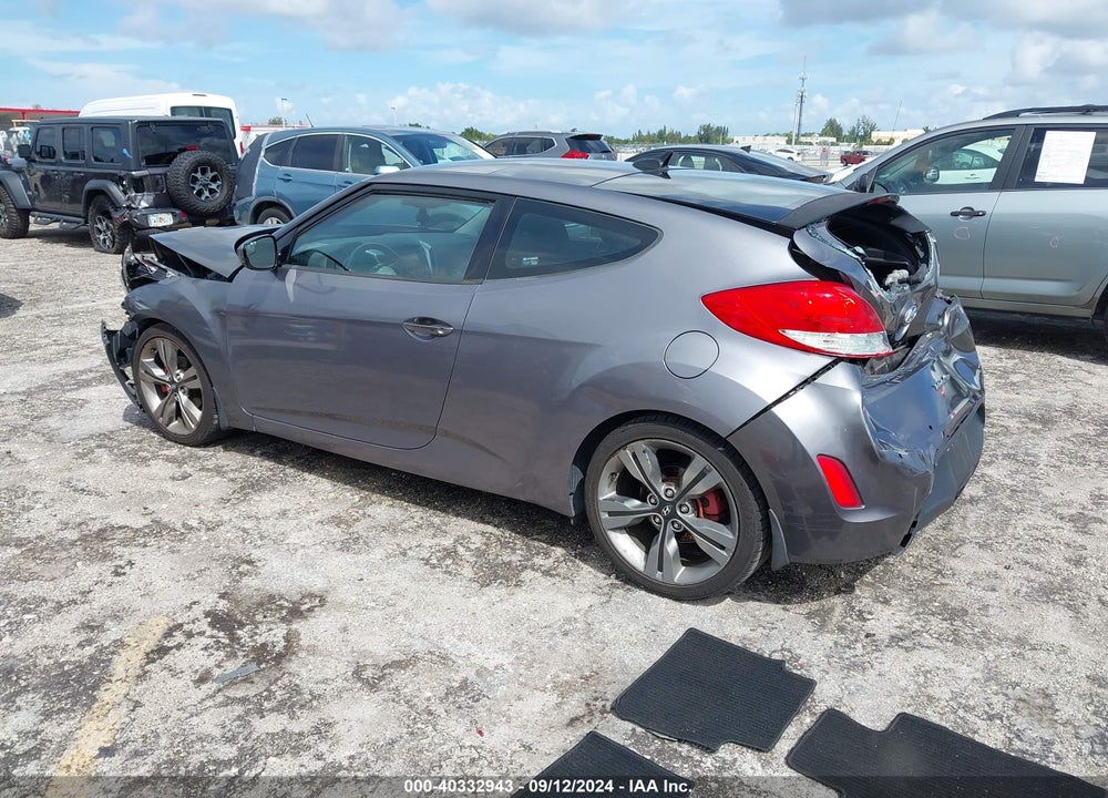 2015 HYUNDAI VELOSTER VIN: KMHTC6AD0FU233446