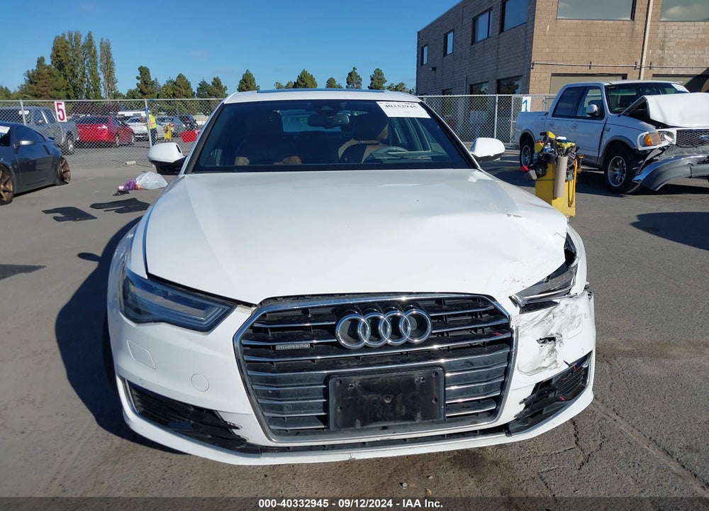 2016 AUDI A6 3.0T PREMIUM PLUS VIN: WAUHGAFC2GN004566