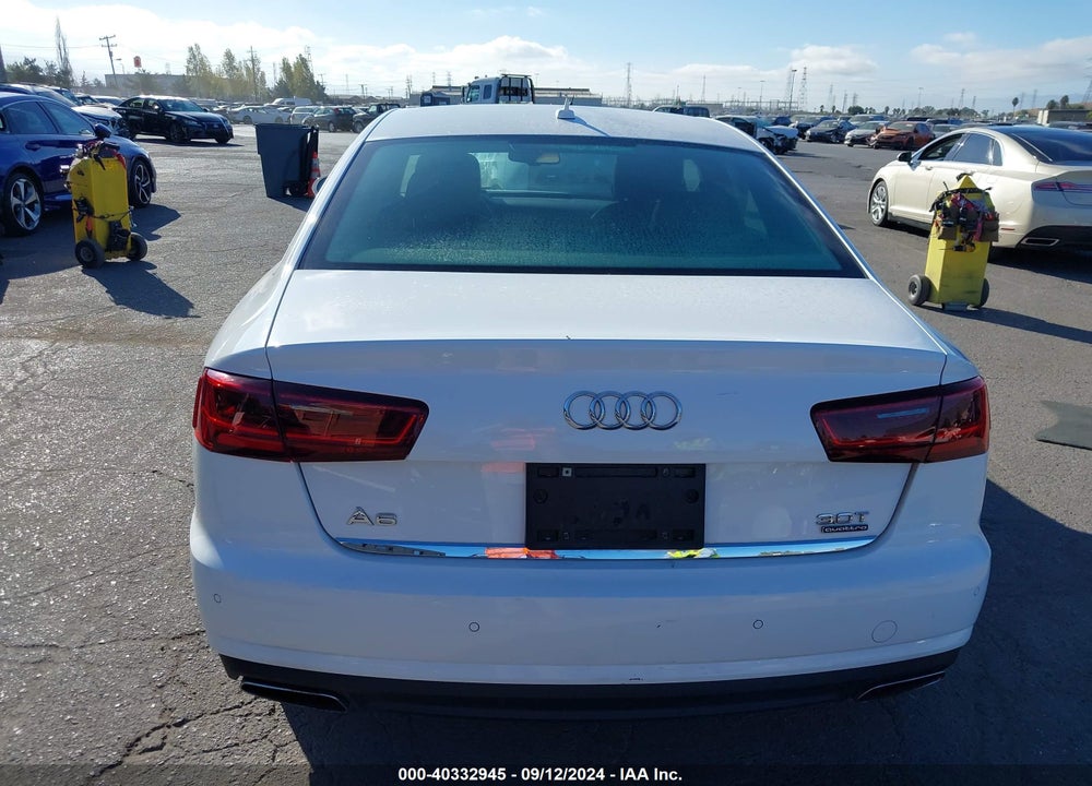 2016 AUDI A6 3.0T PREMIUM PLUS VIN: WAUHGAFC2GN004566