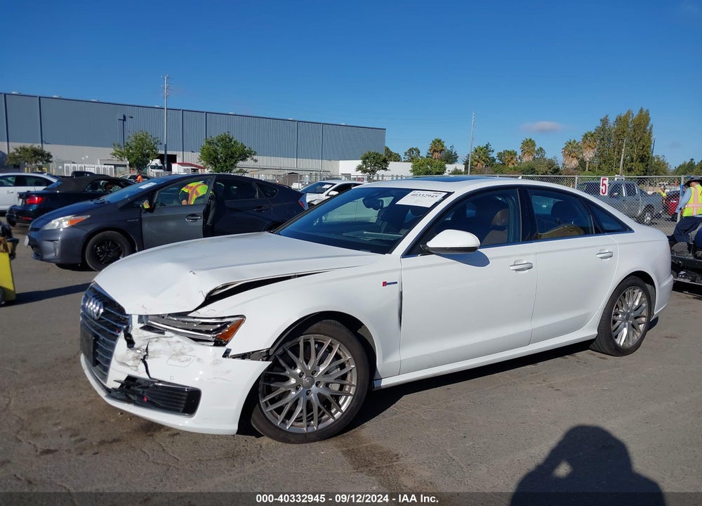 2016 AUDI A6 3.0T PREMIUM PLUS VIN: WAUHGAFC2GN004566