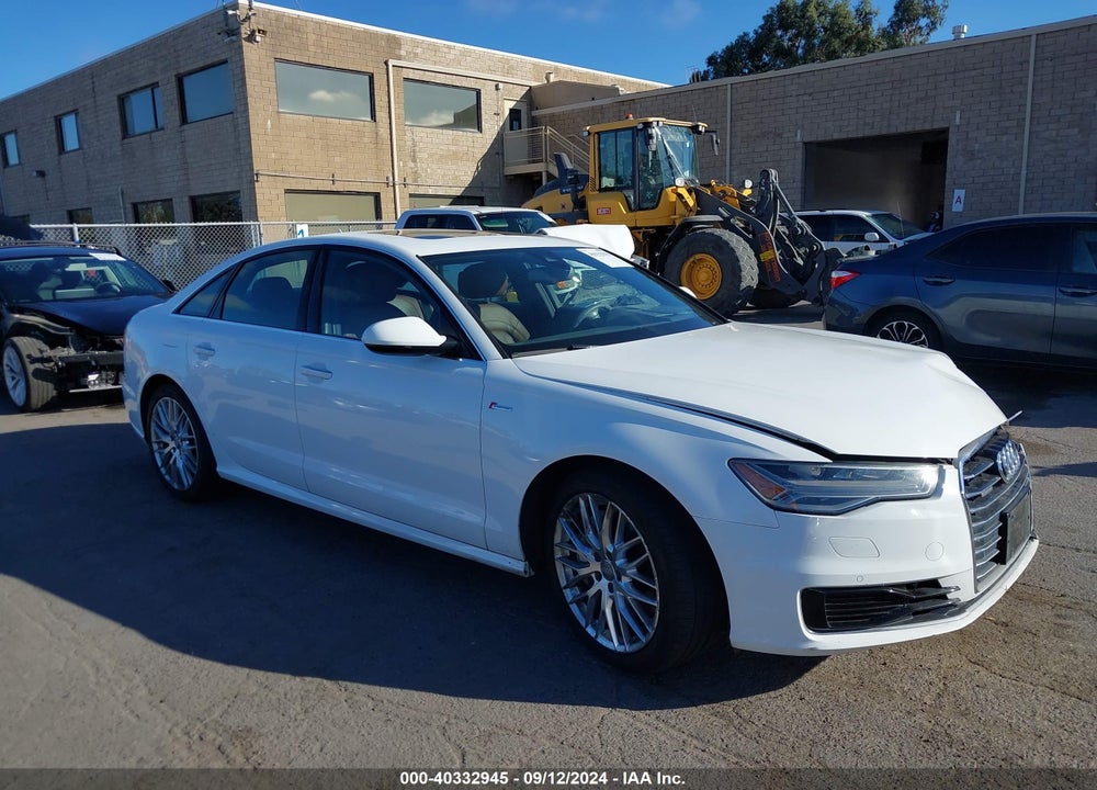 2016 AUDI A6 3.0T PREMIUM PLUS VIN: WAUHGAFC2GN004566