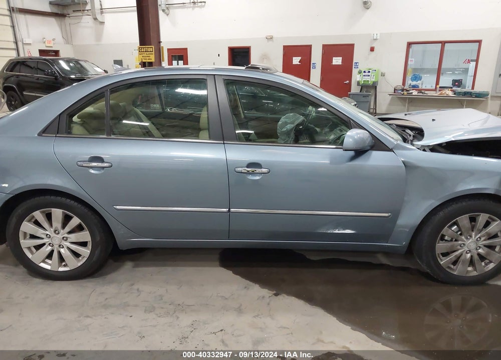 2009 HYUNDAI SONATA LIMITED VIN: 5NPEU46C49H554547