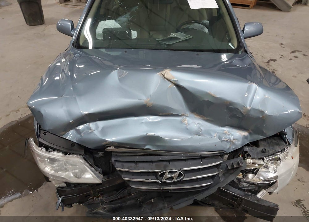 2009 HYUNDAI SONATA LIMITED VIN: 5NPEU46C49H554547