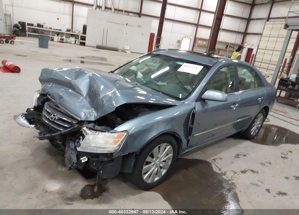 2009 HYUNDAI SONATA LIMITED VIN: 5NPEU46C49H554547