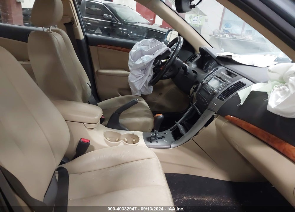 2009 HYUNDAI SONATA LIMITED VIN: 5NPEU46C49H554547