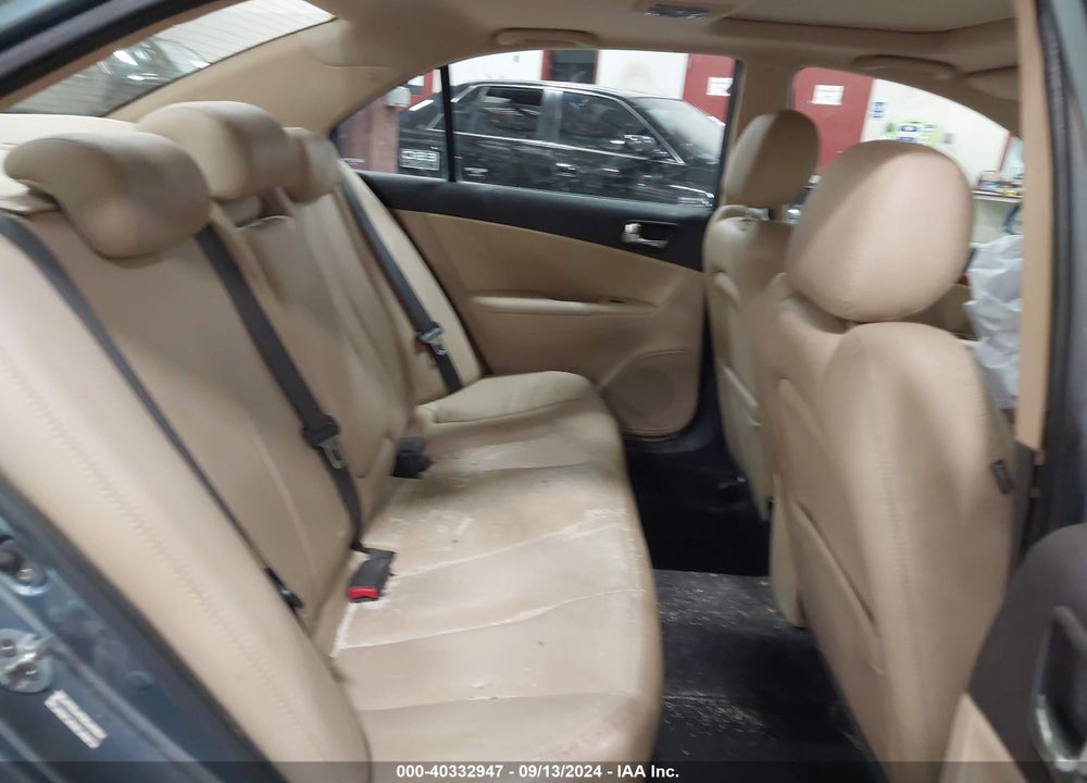 2009 HYUNDAI SONATA LIMITED VIN: 5NPEU46C49H554547