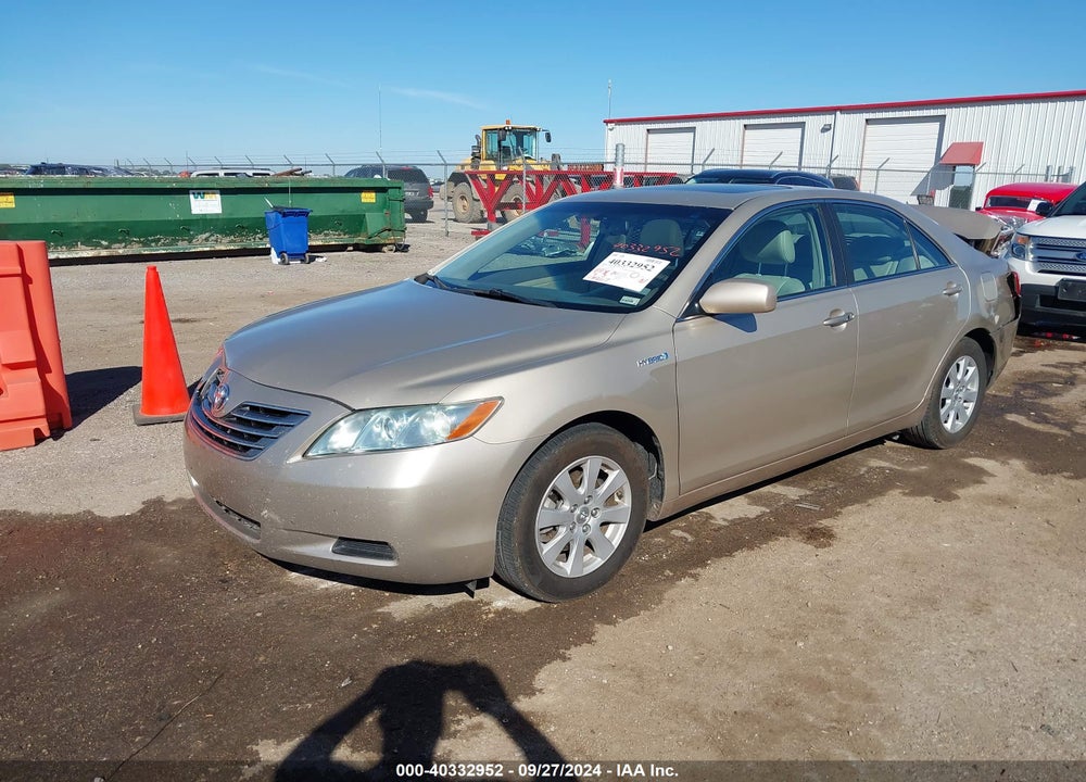 2009 TOYOTA CAMRY HYBRID VIN: 4T1BB46K39U107483