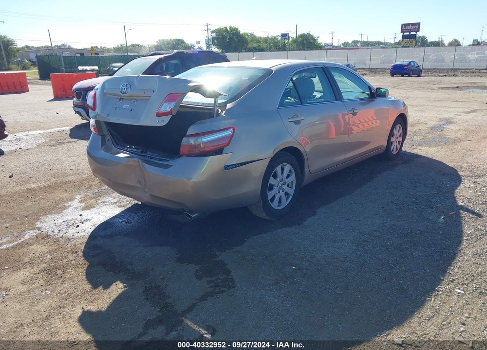 2009 TOYOTA CAMRY HYBRID VIN: 4T1BB46K39U107483