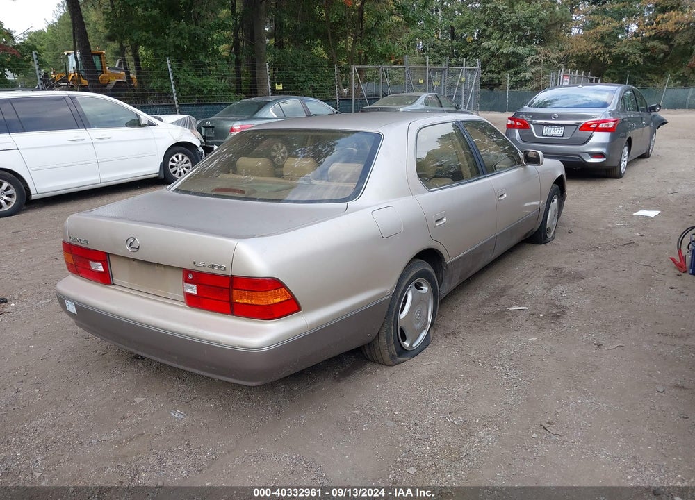 1999 LEXUS LS 400 VIN: JT8BH28F8X0152462