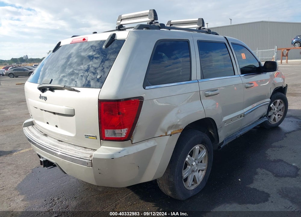2008 JEEP GRAND CHEROKEE LIMITED VIN: 1J8HR58N08C196272