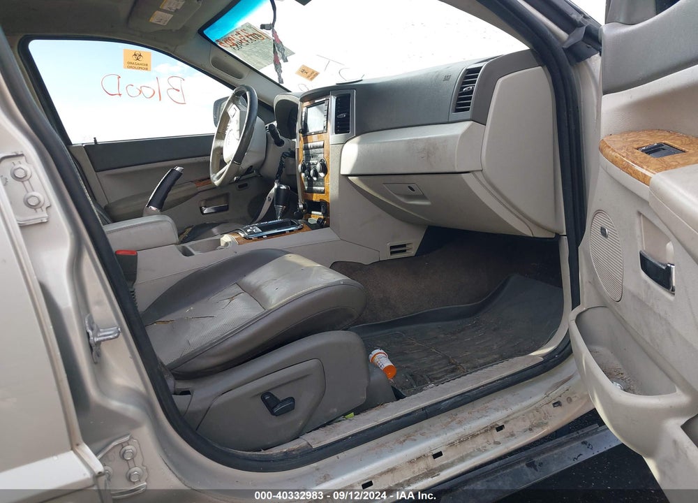 2008 JEEP GRAND CHEROKEE LIMITED VIN: 1J8HR58N08C196272