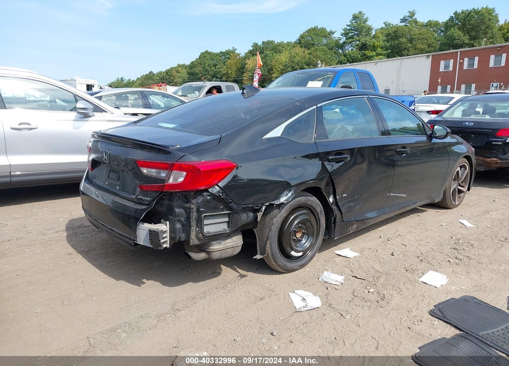 2018 HONDA ACCORD VIN: 1HGCV1F30JA075686