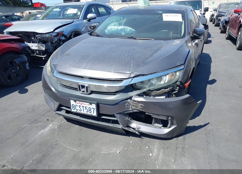 2018 HONDA CIVIC EX VIN: 2HGFC2F72JH517168