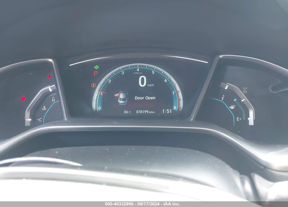 2018 HONDA CIVIC EX VIN: 2HGFC2F72JH517168