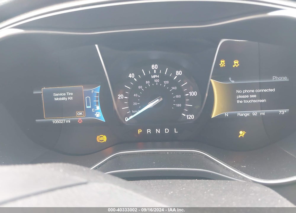 2018 FORD FUSION HYBRID SE VIN: 3FA6P0LU4JR229325