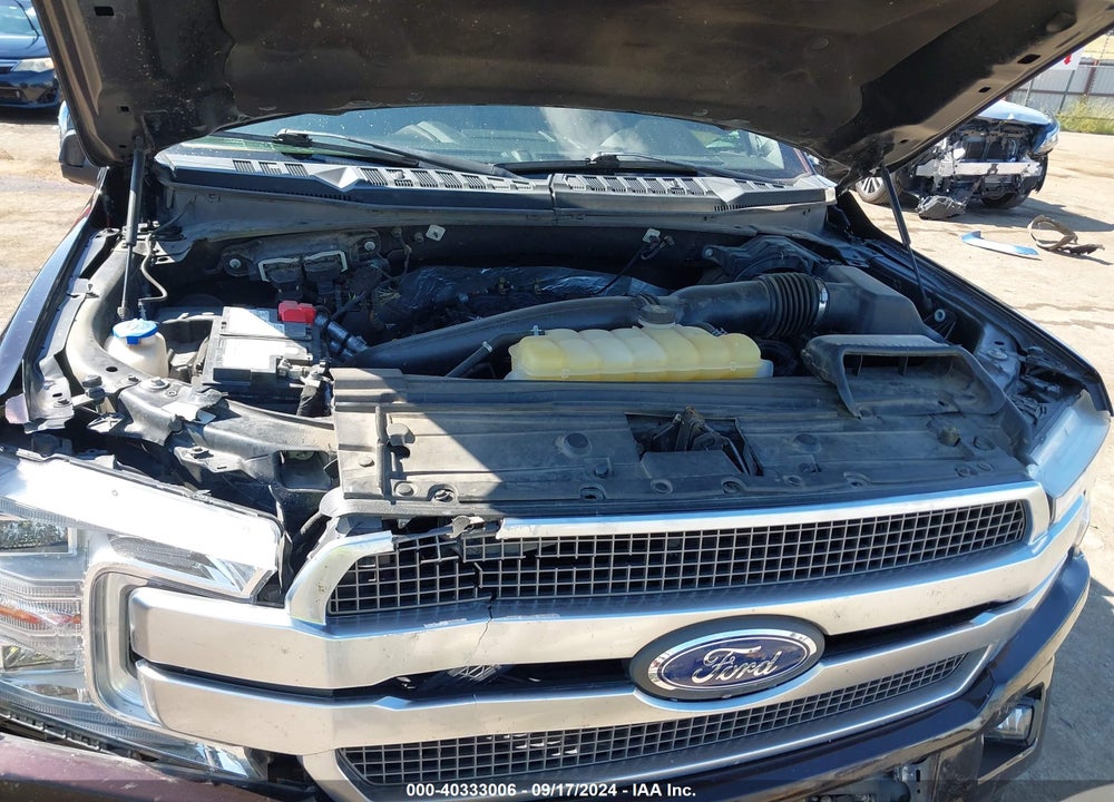 2018 FORD F-150 PLATINUM VIN: 1FTEW1EG0JFE22879
