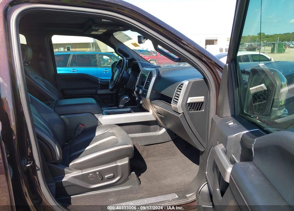 2018 FORD F-150 PLATINUM VIN: 1FTEW1EG0JFE22879