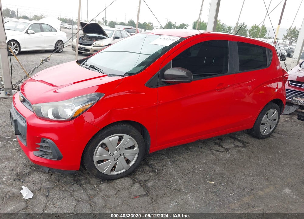 2016 CHEVROLET SPARK LS CVT VIN: KL8CB6SAXGC620999
