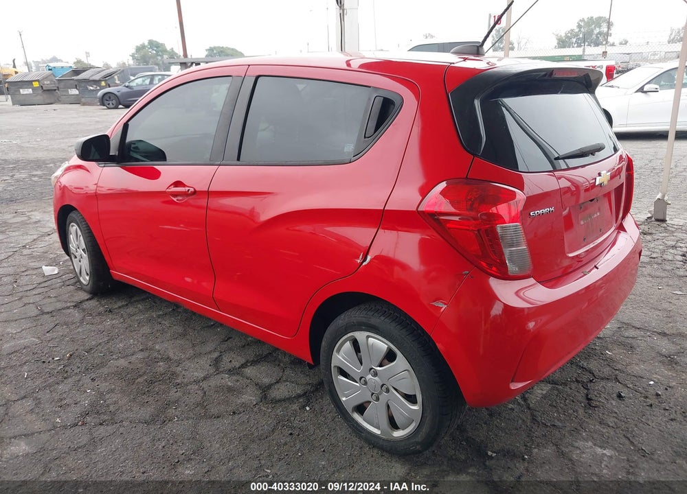 2016 CHEVROLET SPARK LS CVT VIN: KL8CB6SAXGC620999