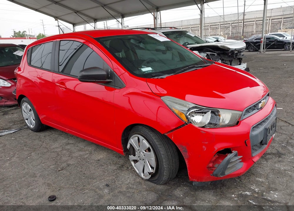 2016 CHEVROLET SPARK LS CVT VIN: KL8CB6SAXGC620999