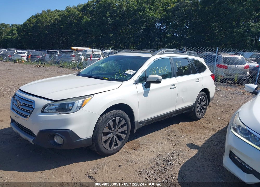 2016 SUBARU OUTBACK 3.6R LIMITED VIN: 4S4BSENC8G3309920