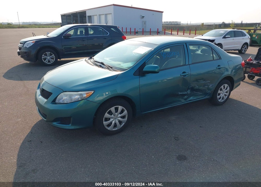 2010 TOYOTA COROLLA LE VIN: 2T1BU4EE6AC421379