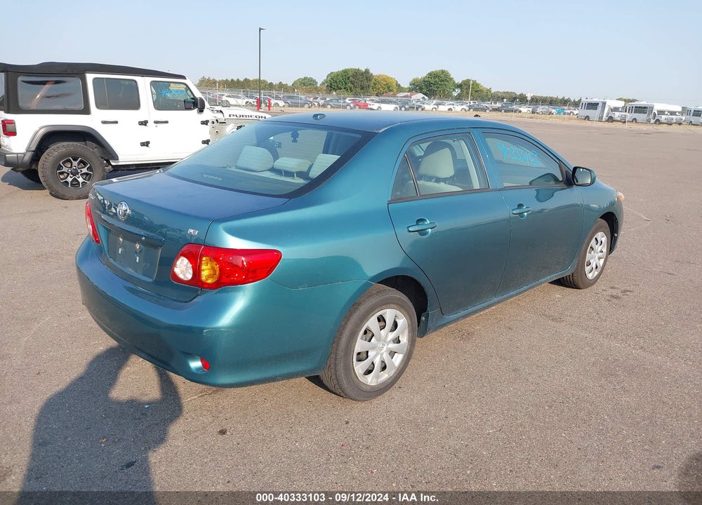 2010 TOYOTA COROLLA LE VIN: 2T1BU4EE6AC421379