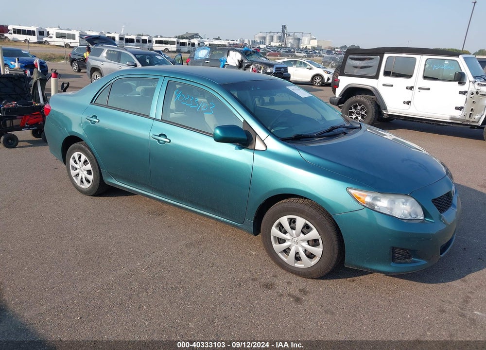 2010 TOYOTA COROLLA LE VIN: 2T1BU4EE6AC421379