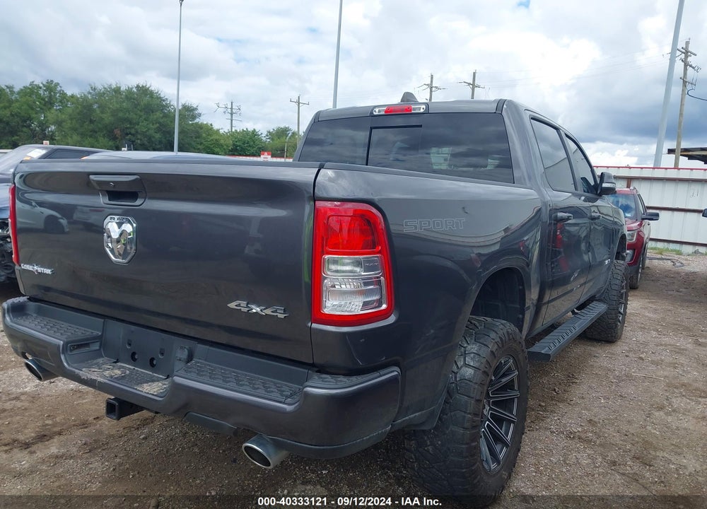 2022 RAM 1500 LONE STAR 4X4 5'7 BOX VIN: 1C6SRFFT1NN419785