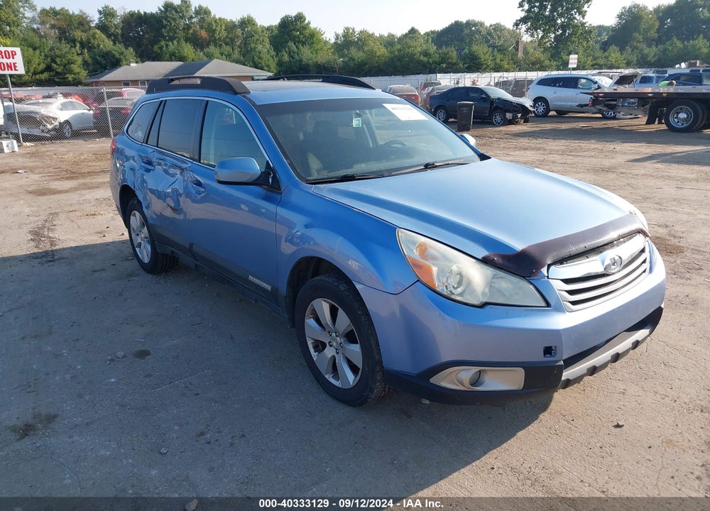 2010 SUBARU OUTBACK 2.5I PREMIUM VIN: 4S4BRCGCXA1372646