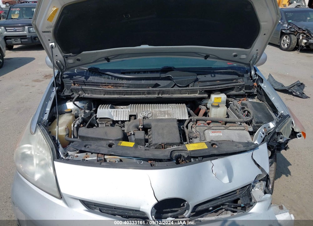 2012 TOYOTA PRIUS TWO VIN: JTDKN3DU9C5466896