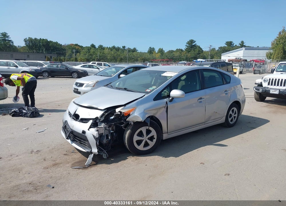 2012 TOYOTA PRIUS TWO VIN: JTDKN3DU9C5466896