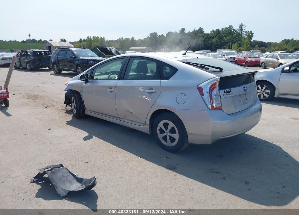 2012 TOYOTA PRIUS TWO VIN: JTDKN3DU9C5466896