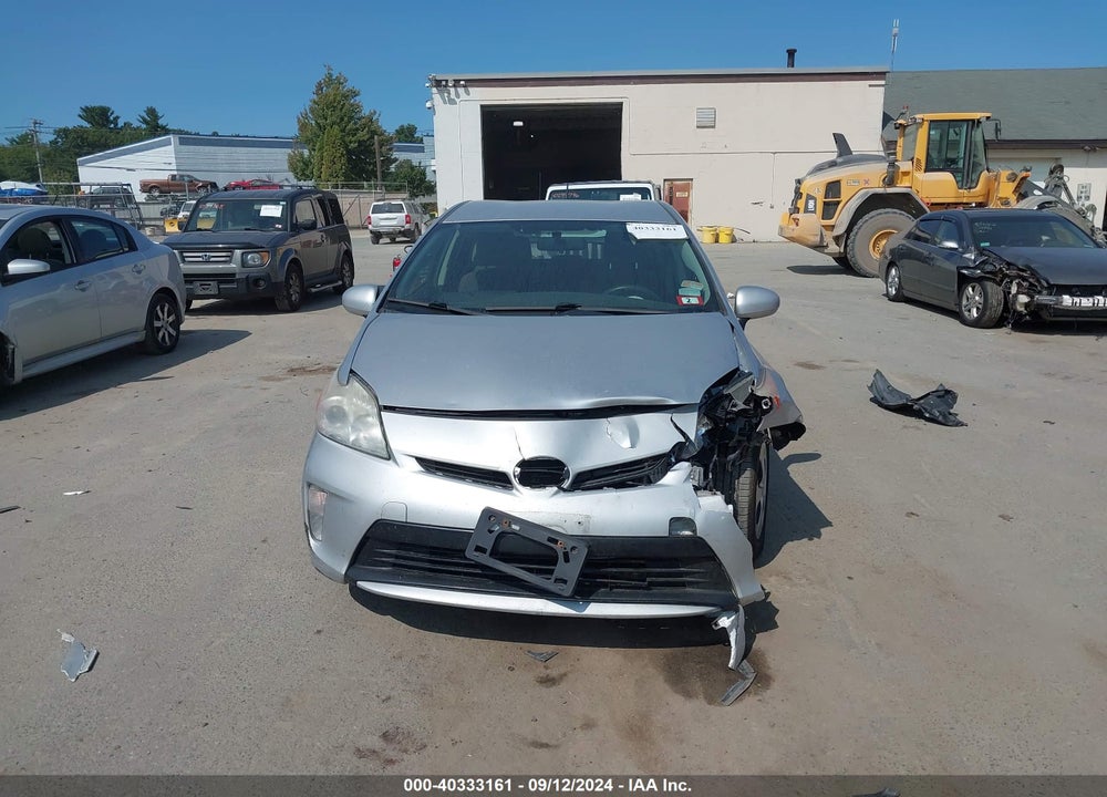 2012 TOYOTA PRIUS TWO VIN: JTDKN3DU9C5466896