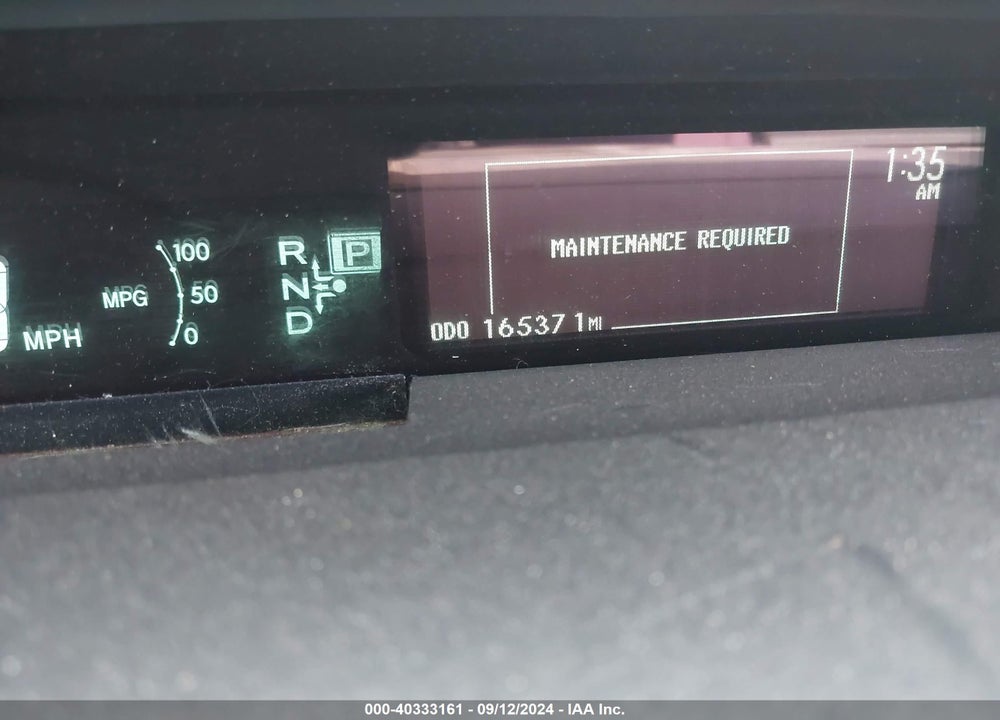 2012 TOYOTA PRIUS TWO VIN: JTDKN3DU9C5466896