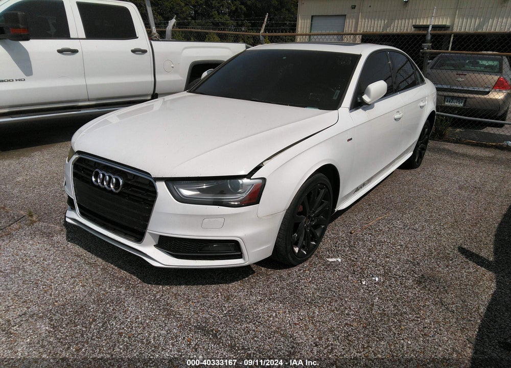 2014 AUDI A4 2.0T PREMIUM VIN: WAUAFAFLXEA141733