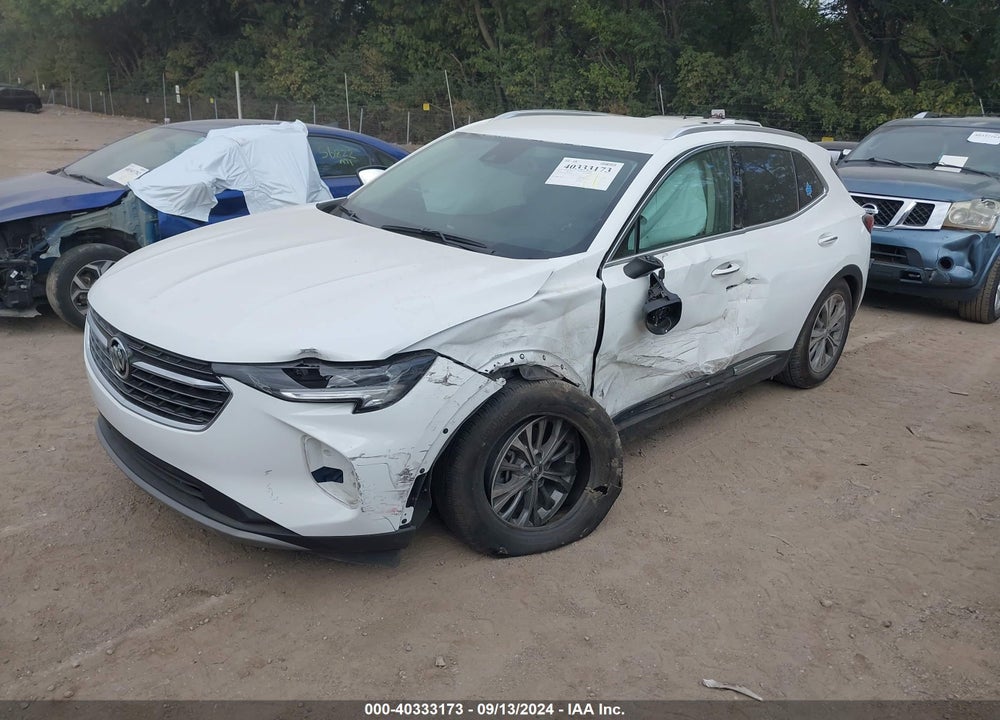 2022 BUICK ENVISION FWD PREFERRED VIN: LRBAZLR42ND162695