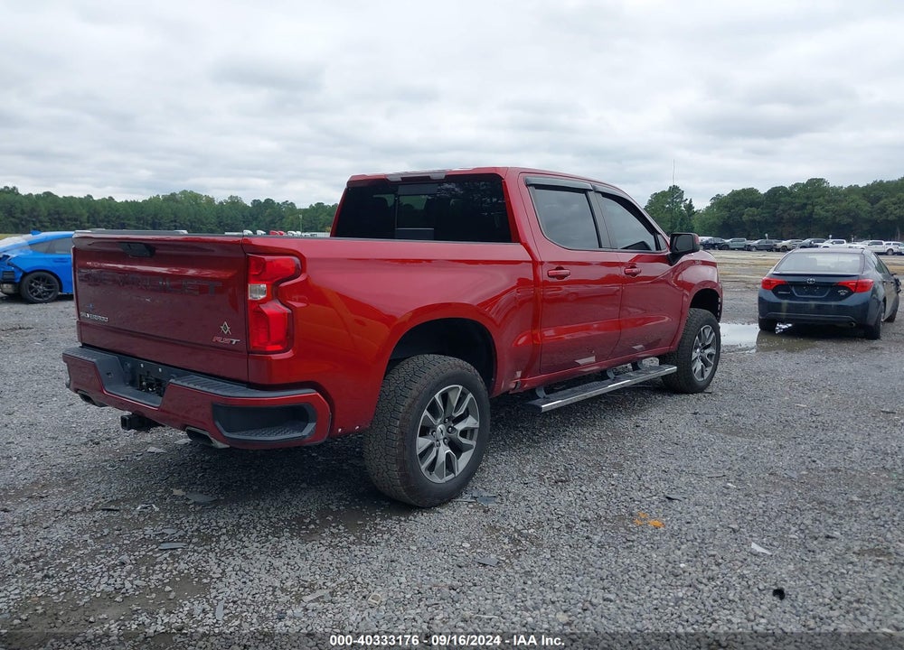 2021 CHEVROLET SILVERADO 1500 4WD SHORT BED RST VIN: 1GCUYEED3MZ269839