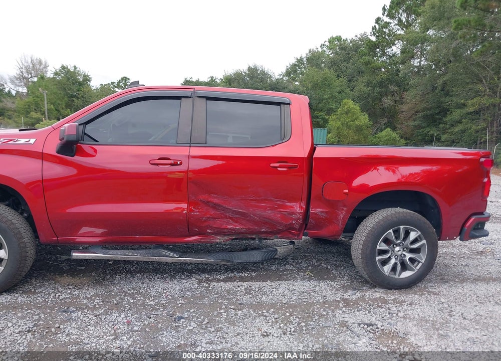 2021 CHEVROLET SILVERADO 1500 4WD SHORT BED RST VIN: 1GCUYEED3MZ269839