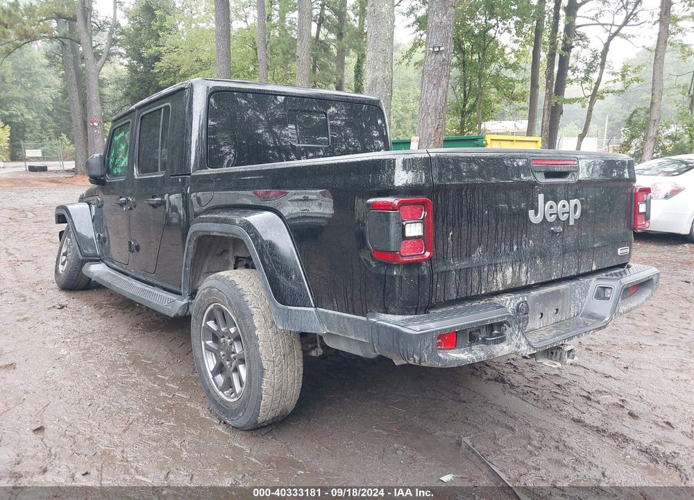 2020 JEEP GLADIATOR OVERLAND 4X4 VIN: 1C6HJTFG4LL216501