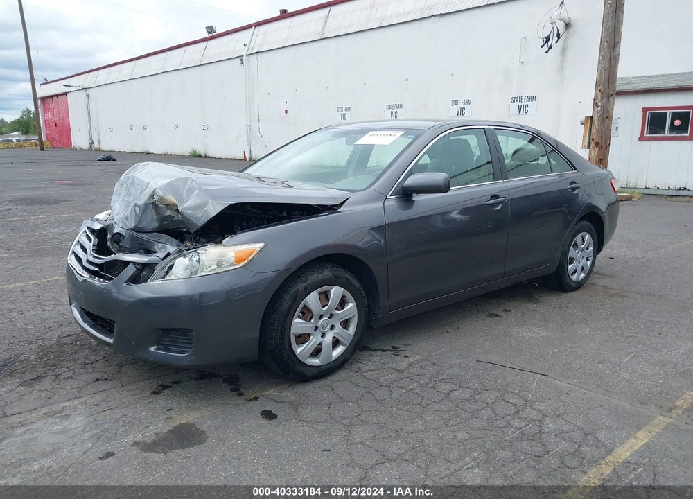 2010 TOYOTA CAMRY VIN: JTNBF3EK1A3004850