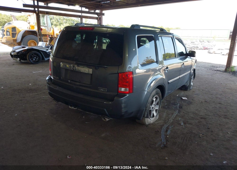 2010 HONDA PILOT TOURING VIN: 5FNYF4H99AB011321