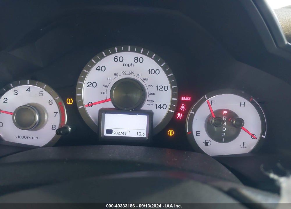 2010 HONDA PILOT TOURING VIN: 5FNYF4H99AB011321