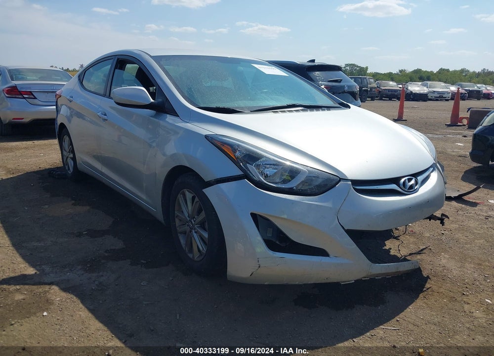 2015 HYUNDAI ELANTRA SE VIN: 5NPDH4AE7FH627771