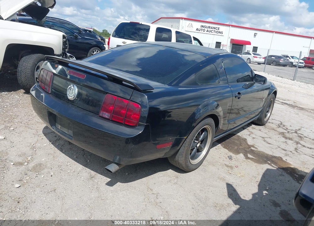 2006 FORD MUSTANG V6 VIN: 1ZVFT80N765211894