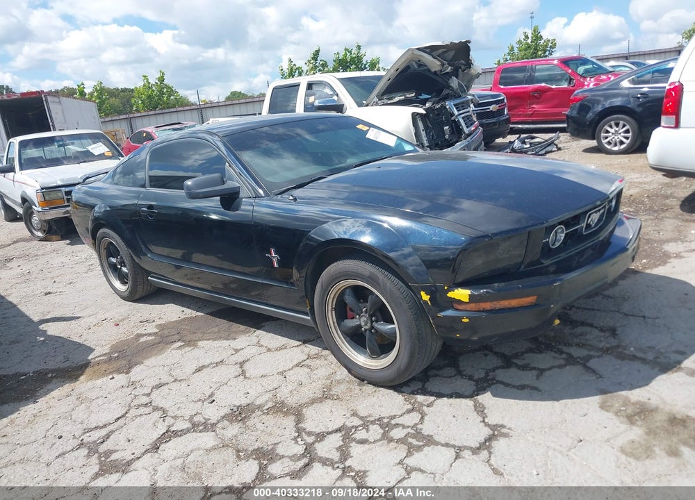 2006 FORD MUSTANG V6 VIN: 1ZVFT80N765211894