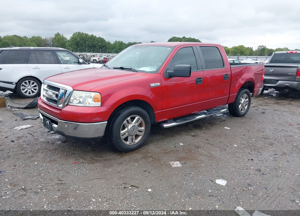 2008 FORD F-150 60TH ANNIVERSARY/FX2/XL/XLT VIN: 1FTRW12W48FB34998
