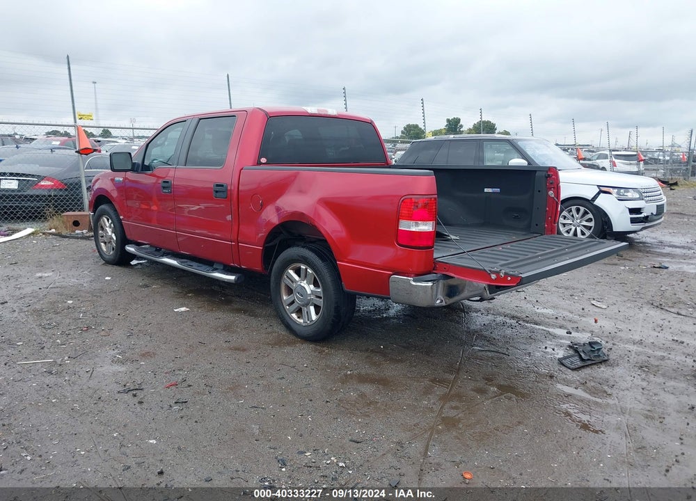 2008 FORD F-150 60TH ANNIVERSARY/FX2/XL/XLT VIN: 1FTRW12W48FB34998