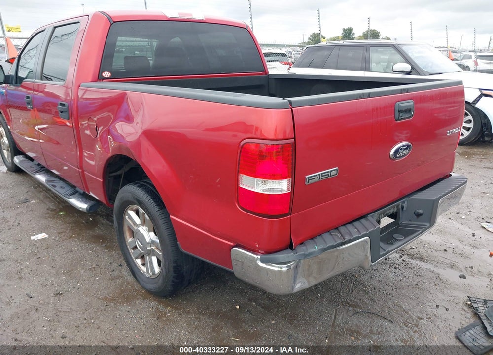 2008 FORD F-150 60TH ANNIVERSARY/FX2/XL/XLT VIN: 1FTRW12W48FB34998